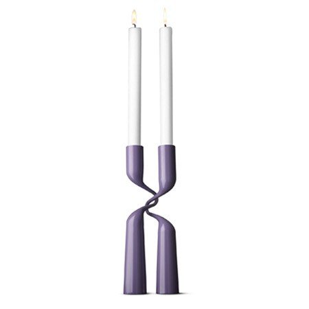 Purple Lovers Candle Holder