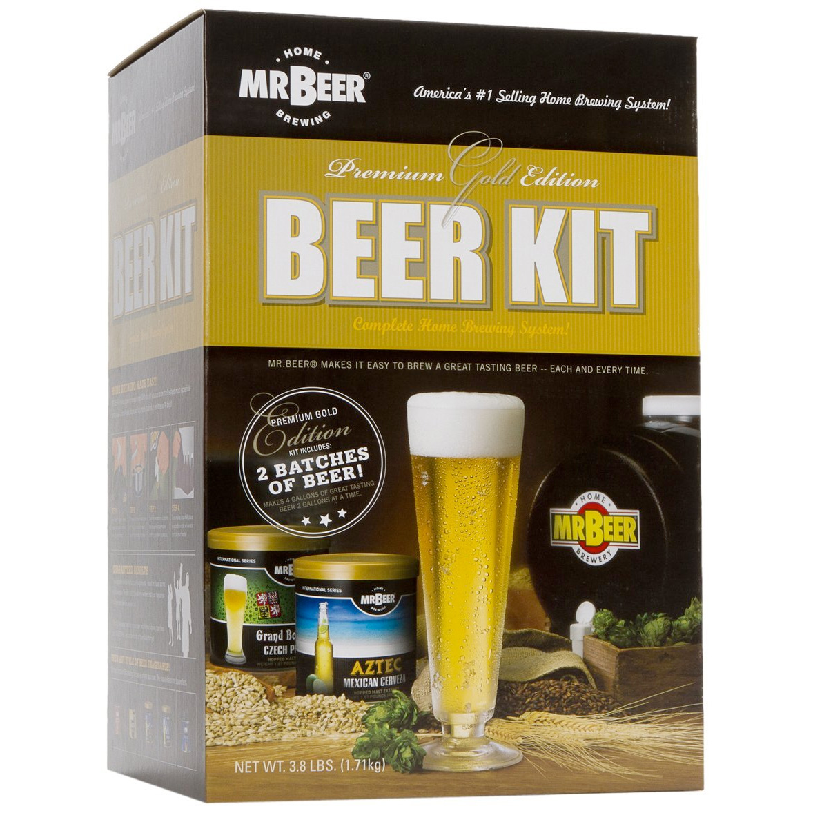 Mr. Beer Premium Gold Edition Beer Kit