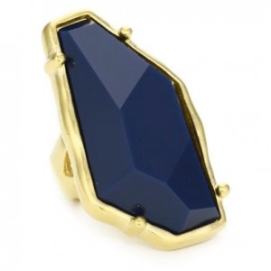 Blue Cocktail Ring
