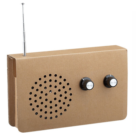 Cardboard Radio