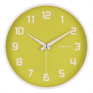 DecoMates Non-Ticking Silent Wall Clock