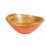 Orange Bamboo Bowl