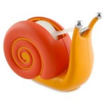 Orange Pokey Snail Tape Dispenser