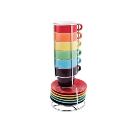 Rainbow Espresso Cup Set