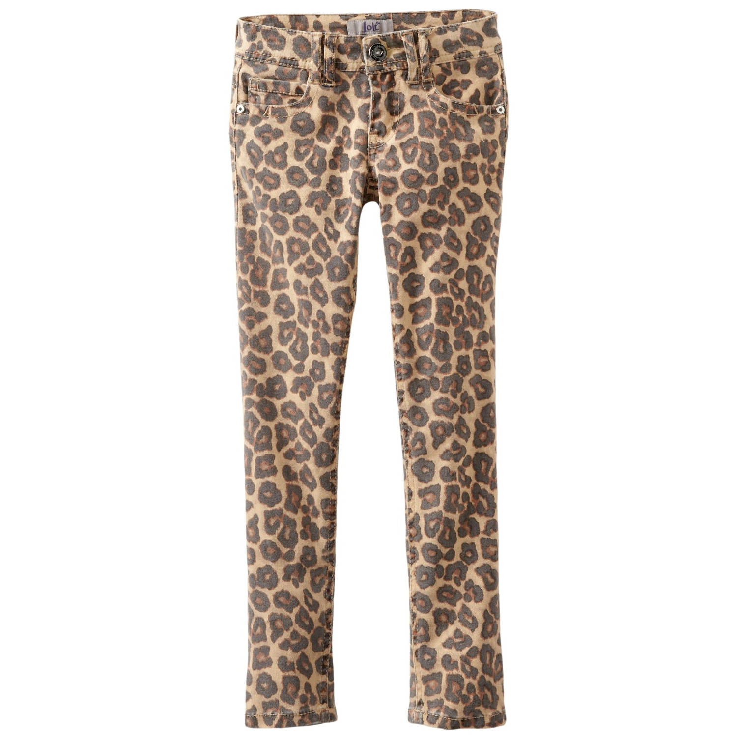 7-16 Leopard Skinny Fit Pant
