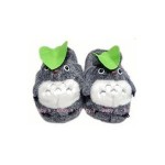 Totoro Plush Slippers