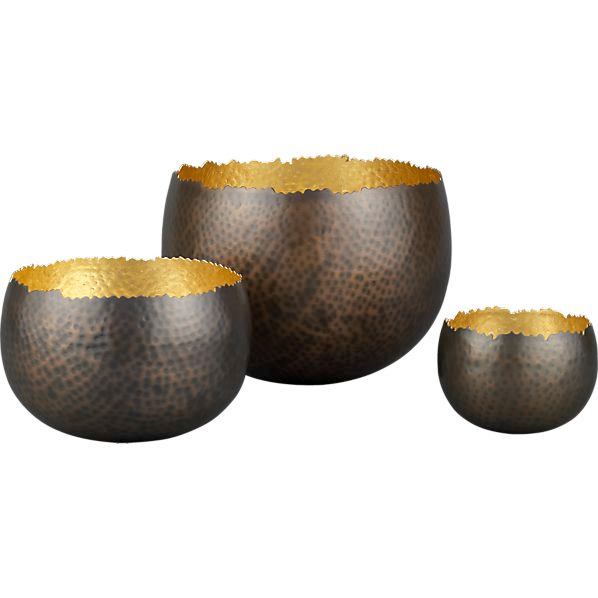 Set of 3 Tuvala Bowls