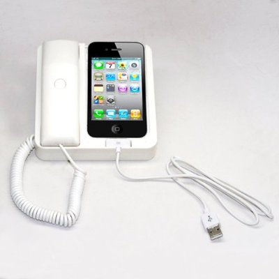 Phone Handset and Sync Stand for iPhone