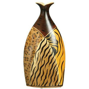 Animal Print Vase