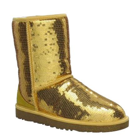 Gold Sparkle Uggs