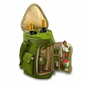 Green Wine Tote