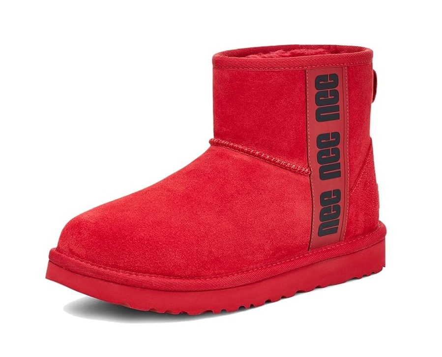 red ugg boots