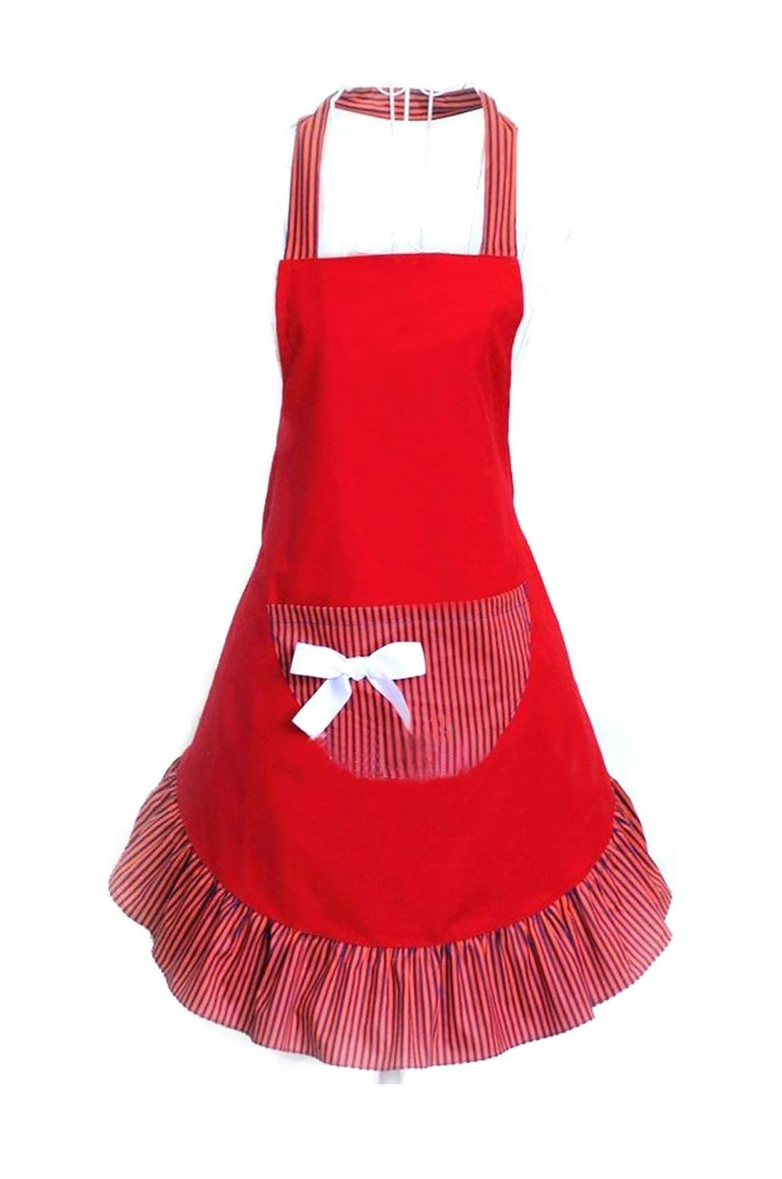 red apron