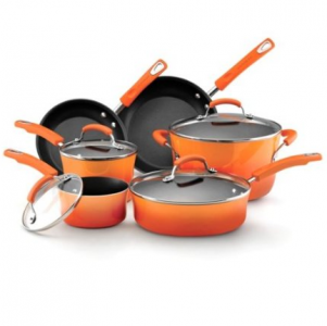 Orange Cookware Set