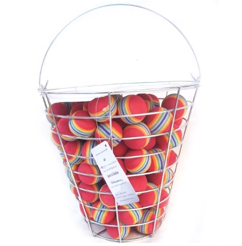 Rainbow Practice Golf Balls