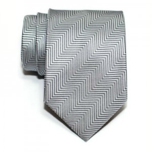 Striped Herringbone Tie