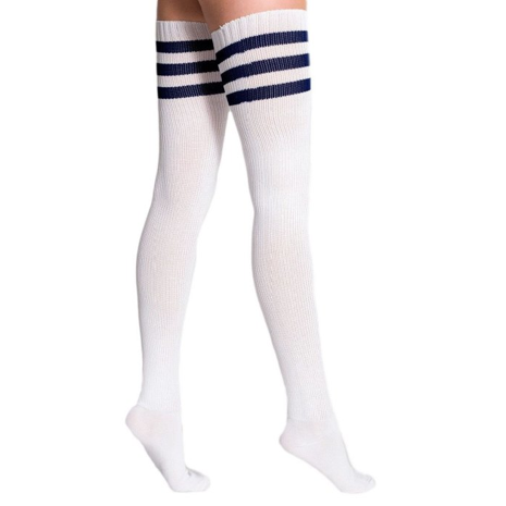 American Apparel Stripe Thigh-High Socks