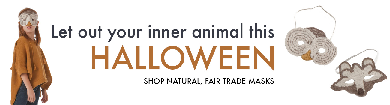 Fair Trade-Made Animal Masks