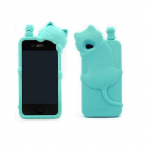 Lovely Kiki Cat Silicone Case Cover for Apple iPhone 5 / 5G
