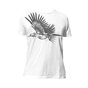 Scissor Bird Mens & Womens Organic Cotton Tee Shirt
