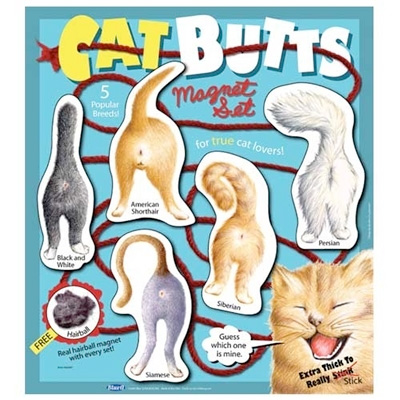 Cat Butt Magnet Set
