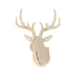 deer head faux trophy