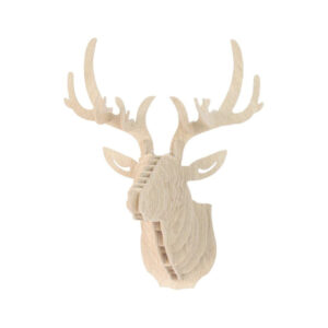 deer head faux trophy