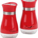 red salt and pepper shakers