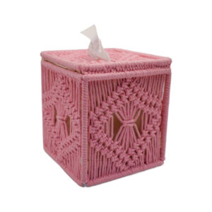 Pink Tissue Holder