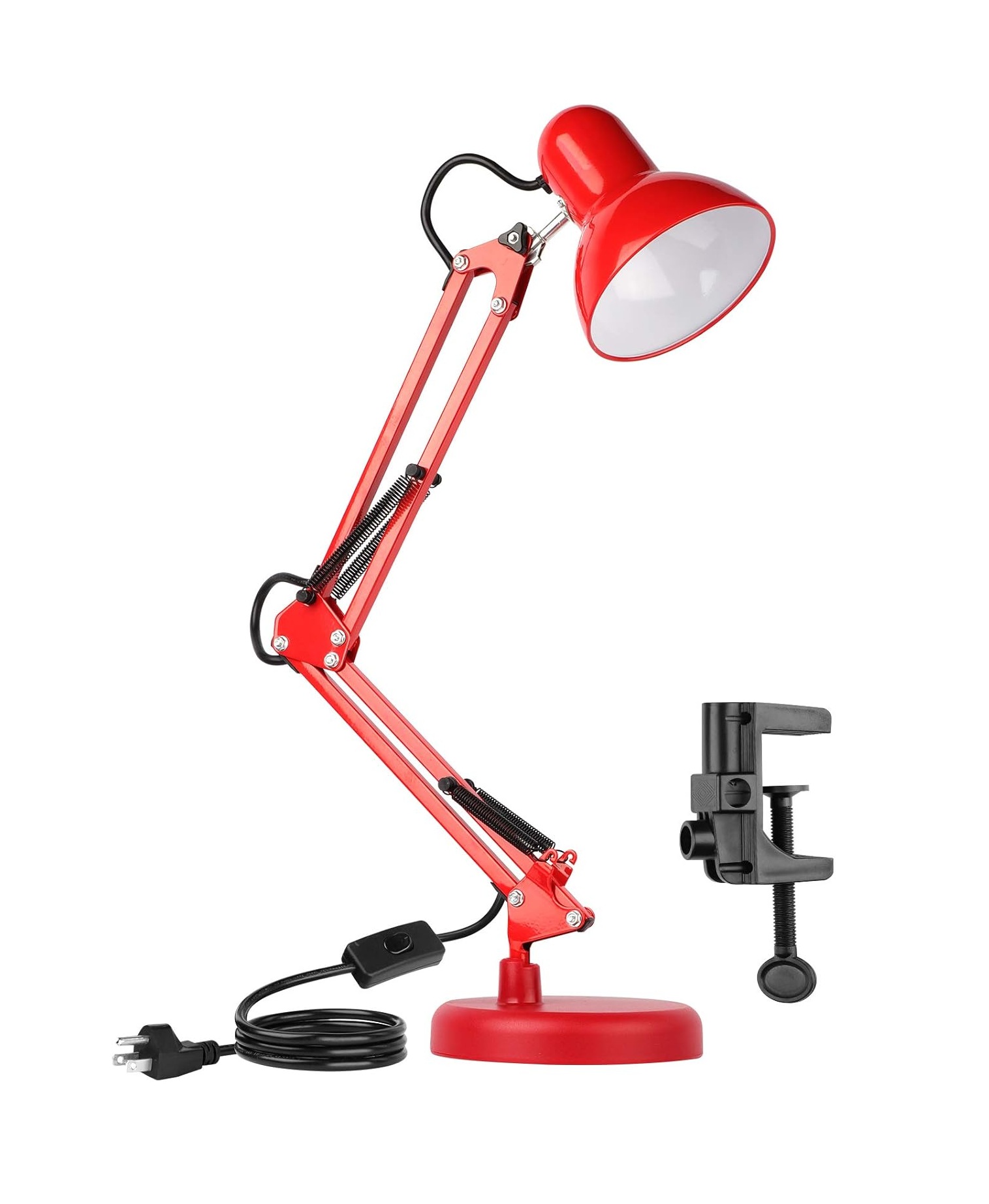 red lamp