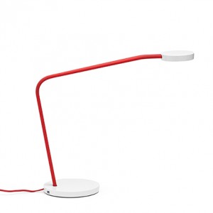 Red LED desk lamp