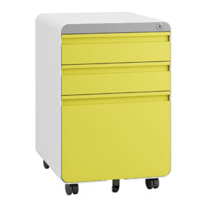 Yellow cabinet